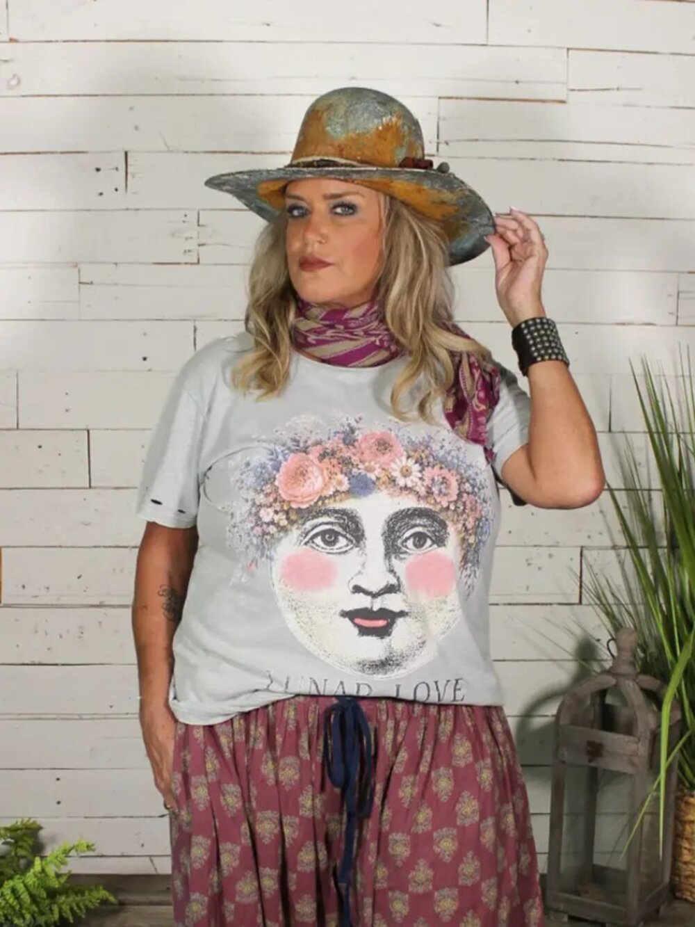 Jaded Gypsy Soft Journey Tee - Lunar Love NEW